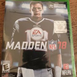 Madden NFL 18 - Xbox One - New Sealed