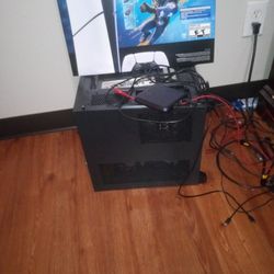 Gaming PC Desktop Computer AMD Ryzen 5 5600GT,16GB DDR4 3200MHz,1TB M.2 NVMe PCle,550W 80PLUS PSU,WiFi,Game Design Office Console,Sea View Room, Tower