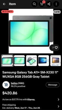 Samsung galaxy tab a11+