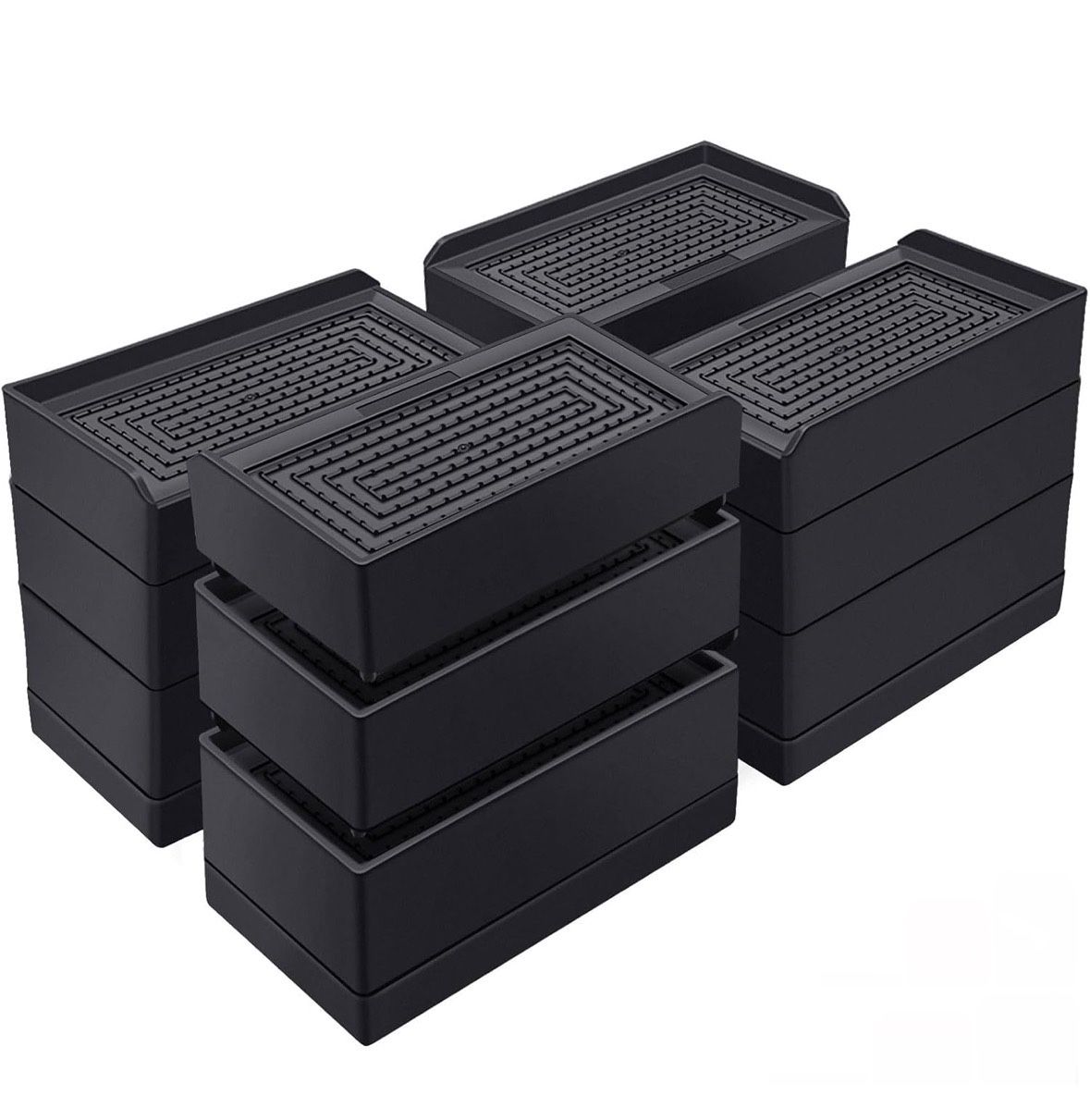 Furniture Risers 4 inch, Heavy Duty Furniture Elevator in Heights of 1.5, 3 o...