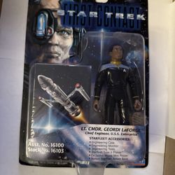 1996 Star Trek First Contact "Lt. Cmdr. Geordi LaForge" Action Figure Playmates