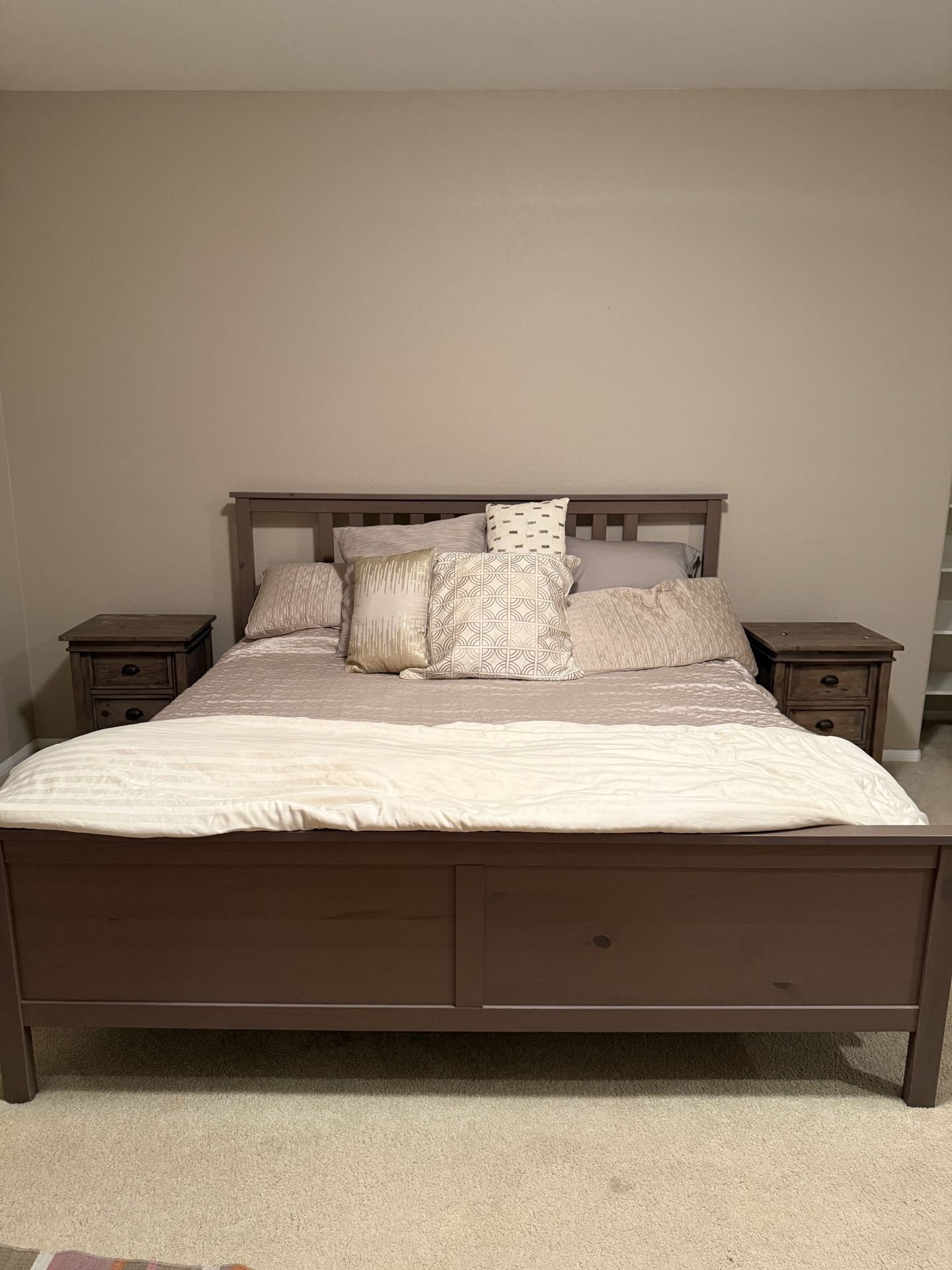 New King sized Bed Frame Only!