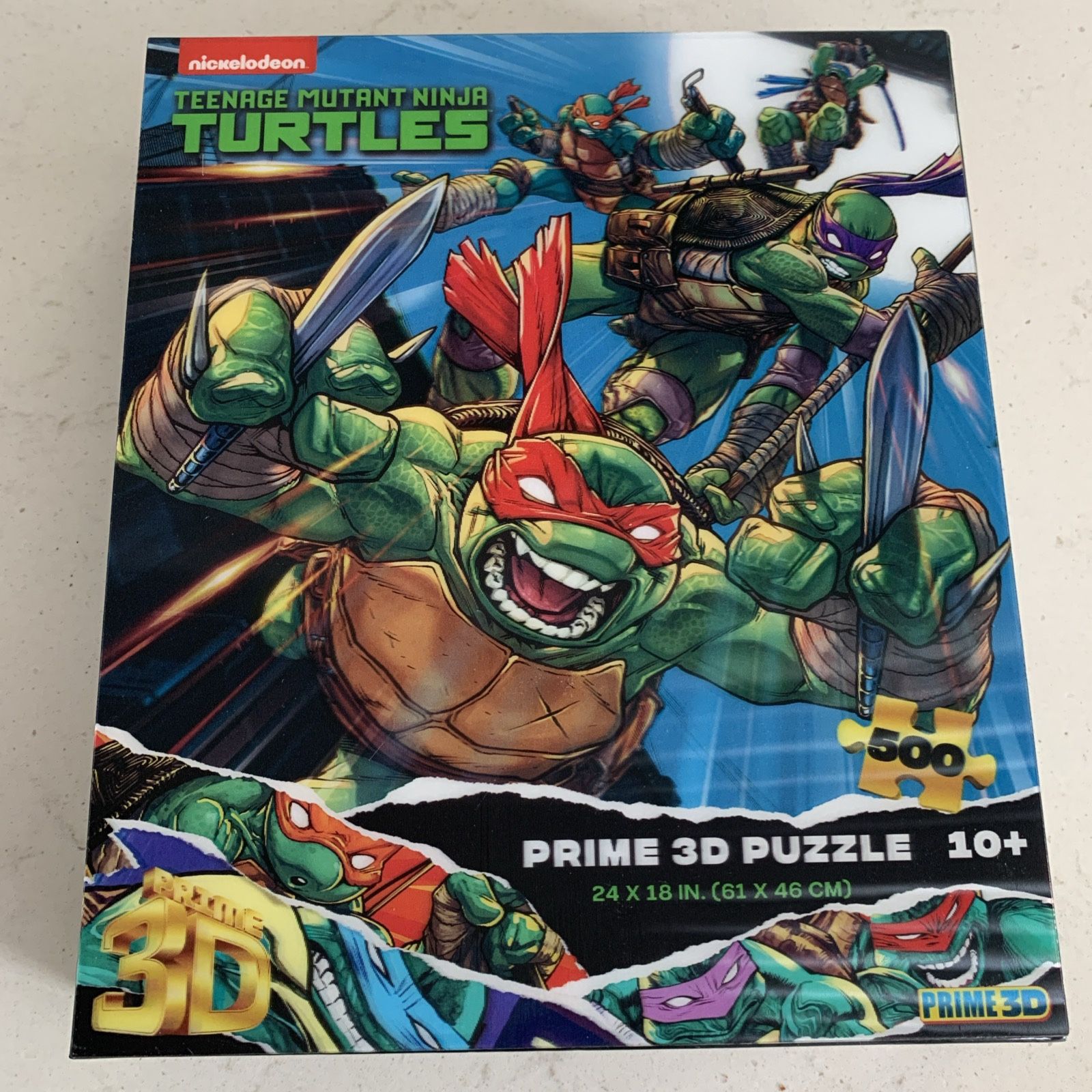 Teenage Mutant Ninja Turtles 3D Puzzle