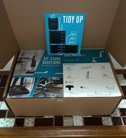 NEW Varidesk Single-Monitor Arm - Heavy Duty Desk Mount (New in Box)