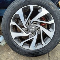 1 Solo 1 Single 2018 Honda Accord Or Civic Wheel