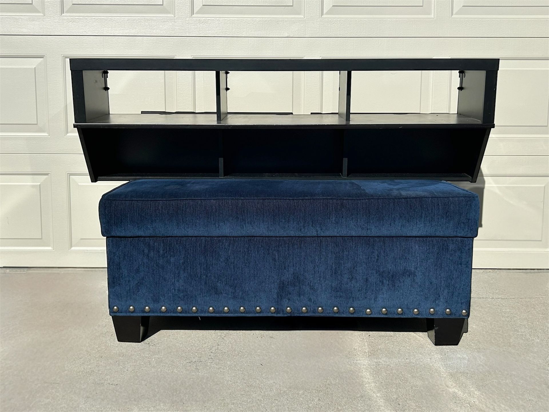 IKEA Mounted TV Stand / Entertainment Desk (Black)