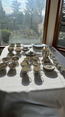 Johnson Brothers "Indian Tree" giant set