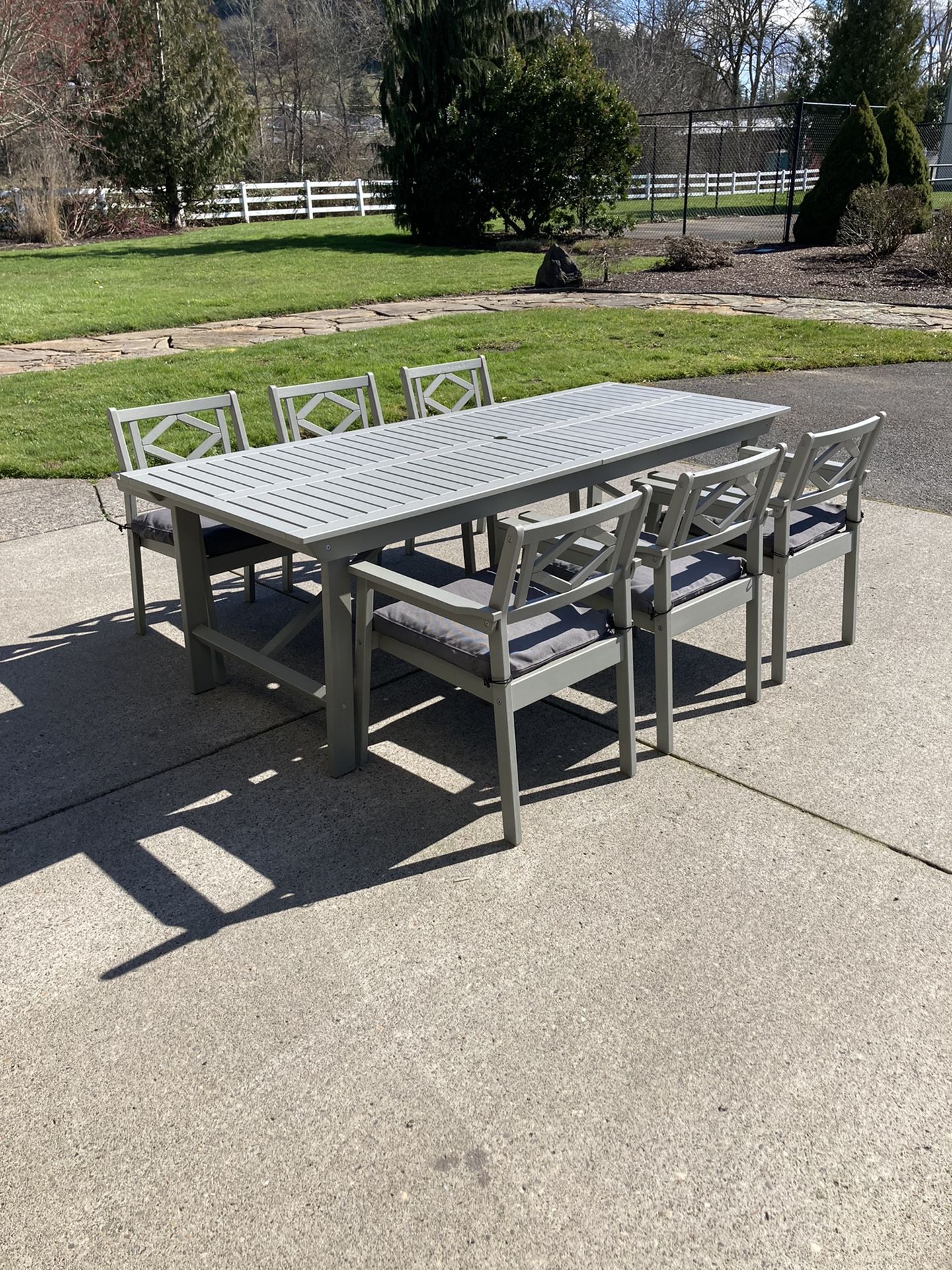 IKEA Patio Dining Table & Chairs Set