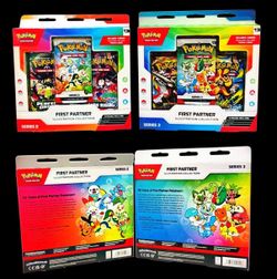 POKEMON FIRST PARTNER SERIES 2&3