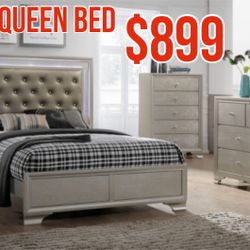 4PC Queen Bedroom Suite 