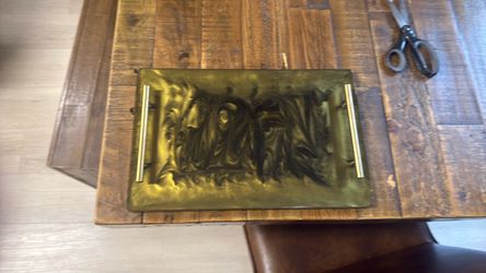 Epoxy custom serving tray