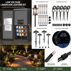 Dewenwils Outdoor Low Voltage Landscape Transformer