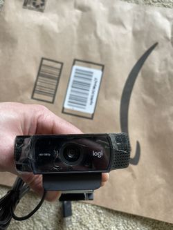 Logitech C922x Pro Stream Webcam – Full 1080p HD Camera, Black