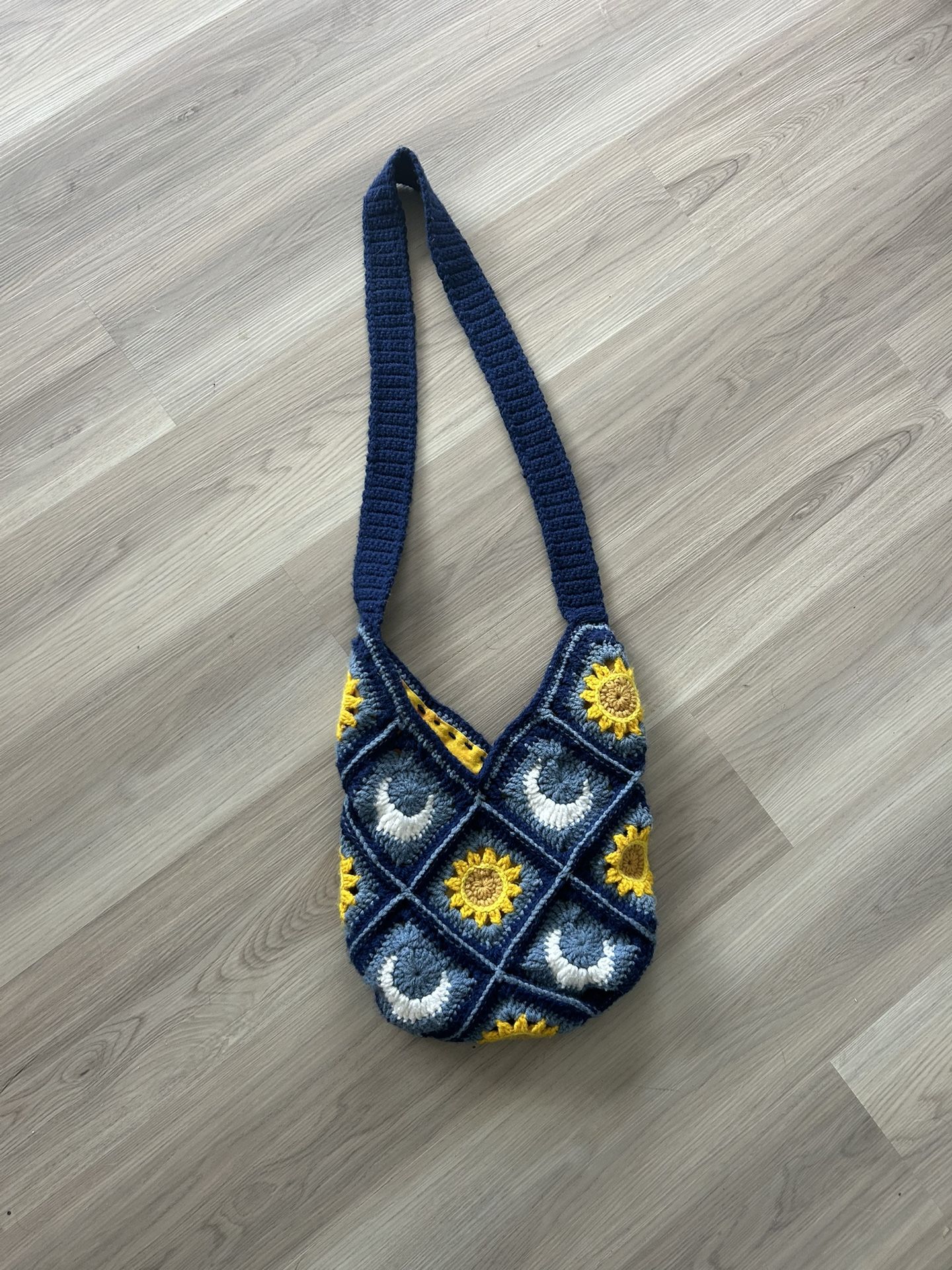 Sun & Moon Crochet Bag
