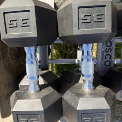 35 Lbs Dumbbell Weights 