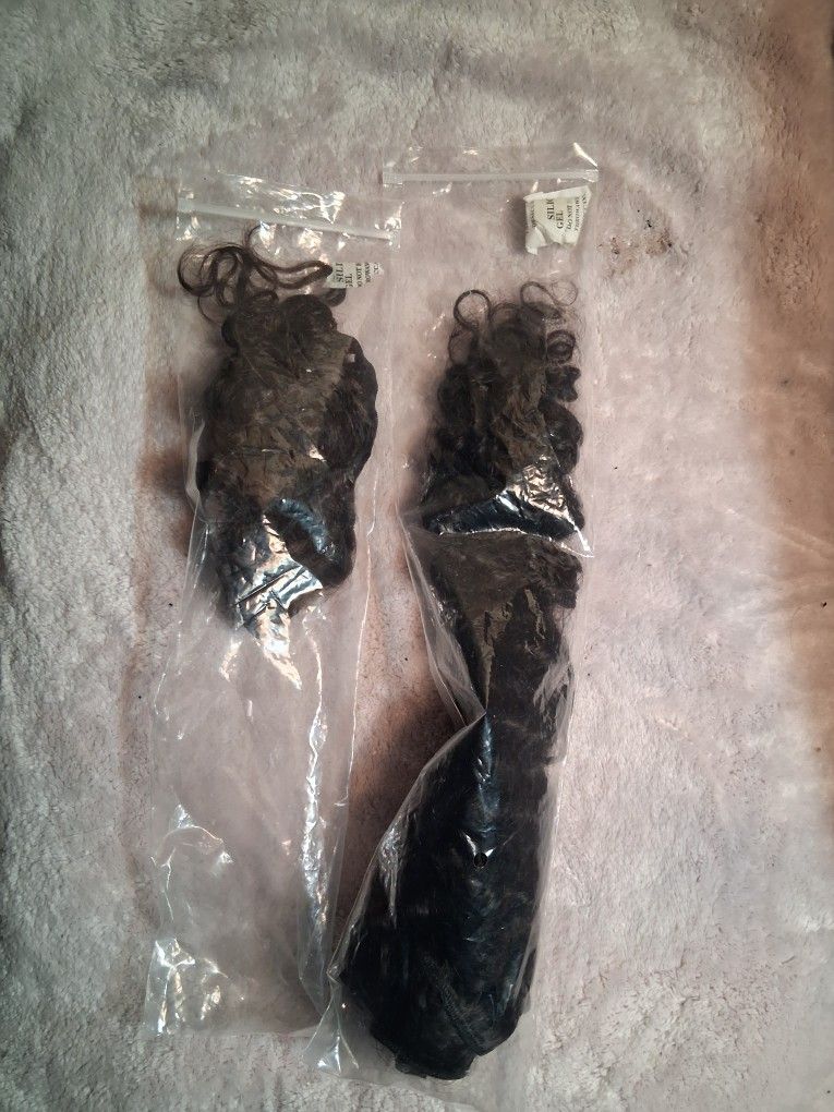 Deep Curl Weft Partial