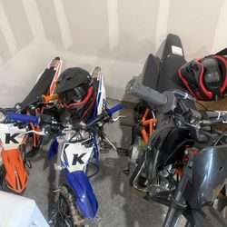 3 Dirk Bikes One Package/trade For Dirt Bike 250