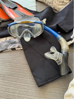 US Divier mask & snorkel