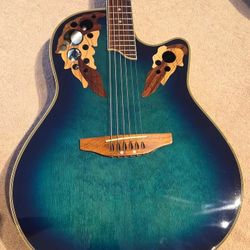 Ovation Celebrity Deluxe Accoustic Guitar