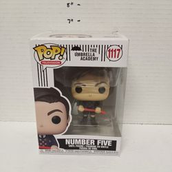 Funko Pop television the umbrella academy  number five #1117