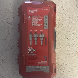 Milwaukee Carbide Hole Cutter Set (4-Piece) 49-22-8610 - NEW
