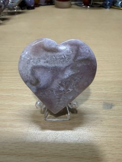 Pink Amethyst Heart