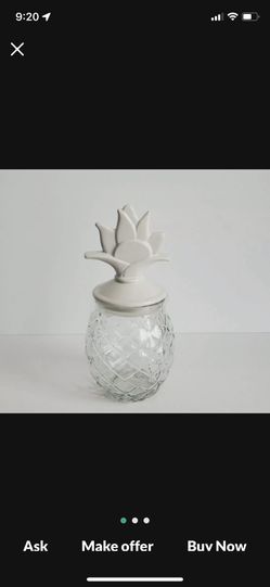 Target Glass Pineapple Jar