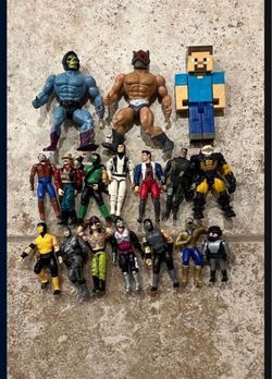 Mixed Lot of Vintage Action Figures