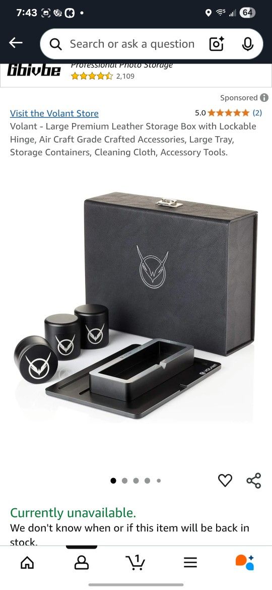 Volant Weed Stash Box