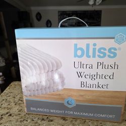 Bliss Ultra Plush Weighted Blanket