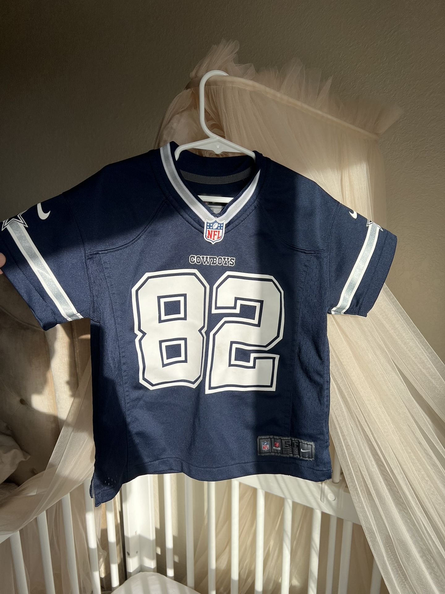 Jason Witten Dallas Cowboys Nike Football Jersey NFL #82 Youth Sz Medium 5/6