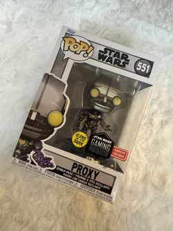 Funko Pop Star Wars Proxy 551 Glows in the Dark Gamestop Exclusive