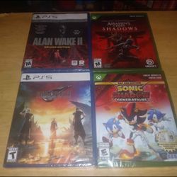 BRAND NEW VIDEO GAME LOT
