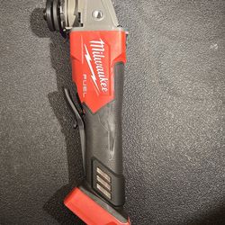 New-M18 FUEL 18V Lithium-lon Brushless Cordless 4-1/2 in./5 in. Grinder w/Paddle Switch (Tool-Only)