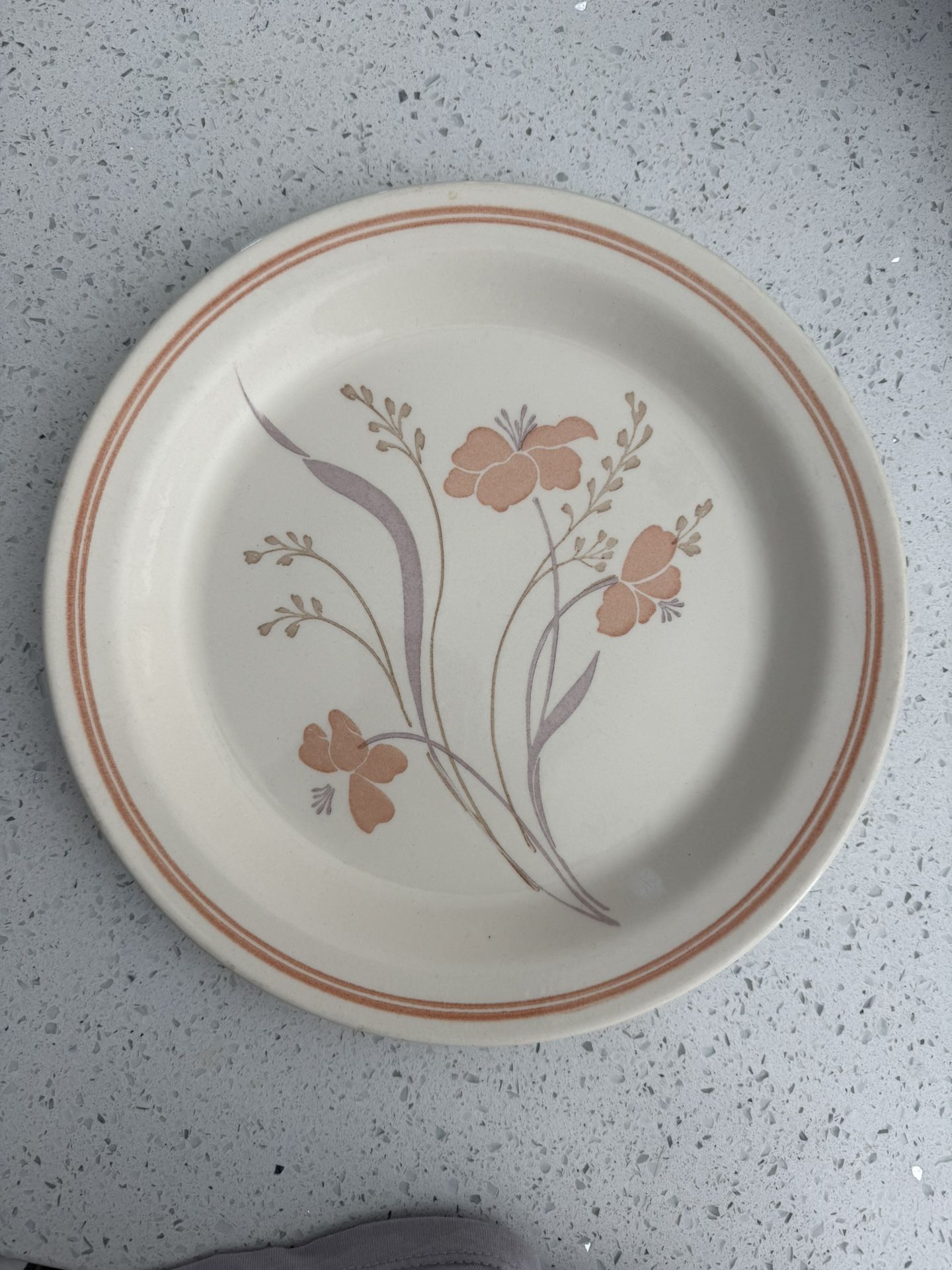 Vintage Royal China Majestic Woodbury Floral 10.25" Dinner Plate