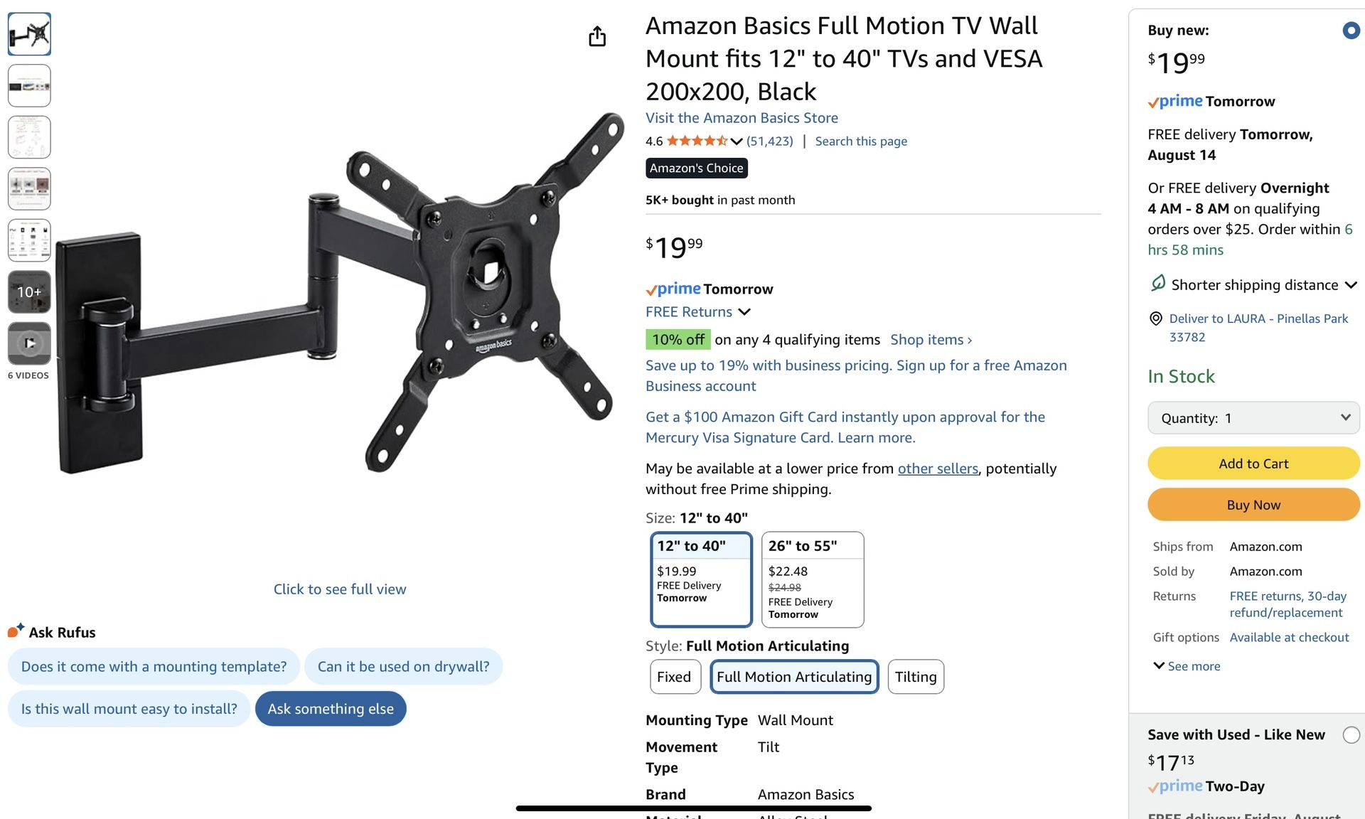 Tv Wall Mount