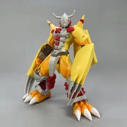 19cm Anime Figure Digimon Adventure War Greymon Figure Model Black War Greymon Model PVC Action fig
