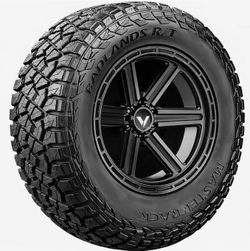 20x10 Wheels +  Mastertrack Badlands RT 33x12.50R20 / 35x12.50R20 Set Wheels & Tires " Package "