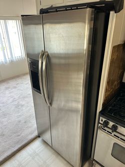 Stainless Steel Side-by-Side Refrigerator