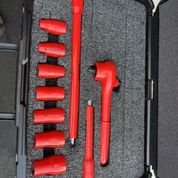Insulated Socket Set 10pc 