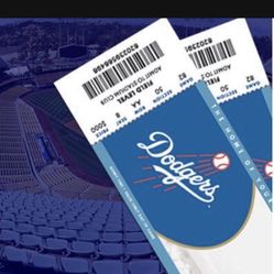 Dodgers Vs Padres Ticket 