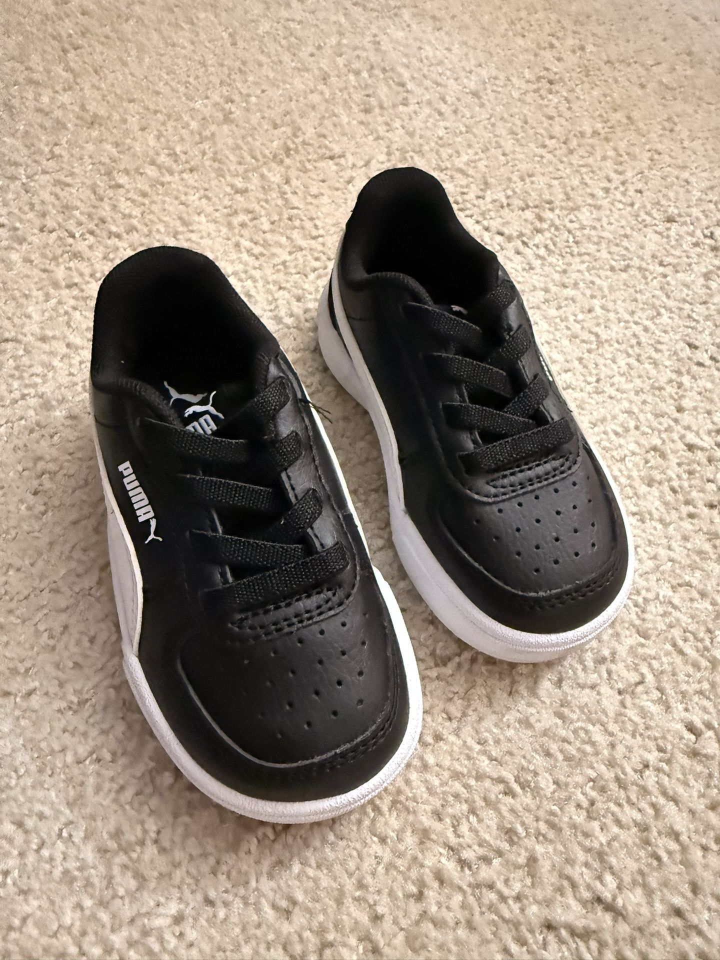 Baby Boys Shoes Black Size 6 Puma