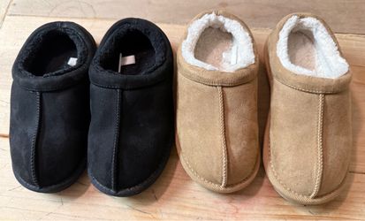 Toddler Jude Clog Slippers - Cat & Jack™ Chestnut Brown and Black 12T