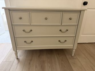 Pottery Barn Kids Dresser In Light Gray
