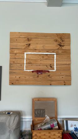 Inside Basketball Hoop