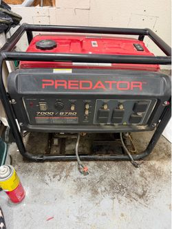 Generator - predator 8750 max watt