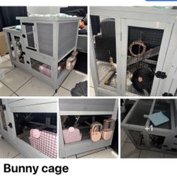 Cat Bunny Indoor Playground Cage