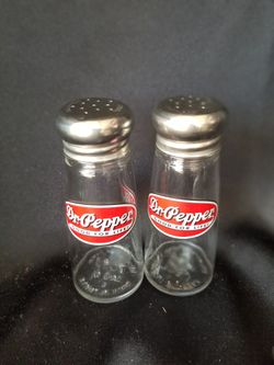 Dr Pepper Salt & Pepper Shakers