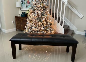Dining Bench – Upholstered, Excellent Condition -