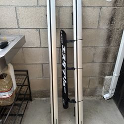 Yakima Timberline Towers + Jetstream 50" Cross Bars + Windshield Fairing + SKS Cores